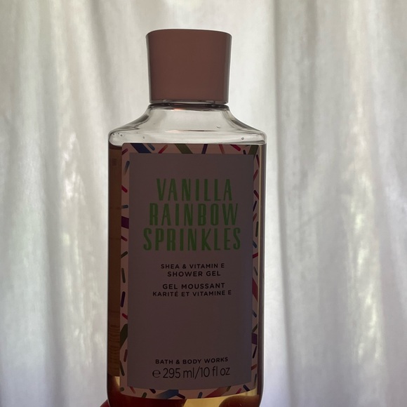 Vanilla Rainbow Sprinkles Bath & Body Works shower gel - Picture 4 of 4